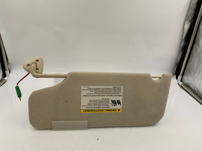 2008-2009 Ford Taurus Passenger Sun Visor Tan Illuminated OEM B03B18025