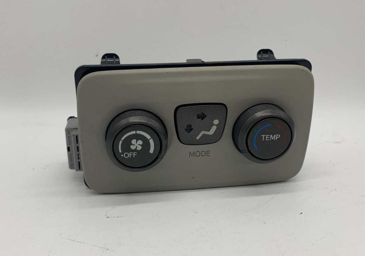 2011-2014 Toyota Sienna Rear Manual Climate Control AC Heater Roof Mount OEM