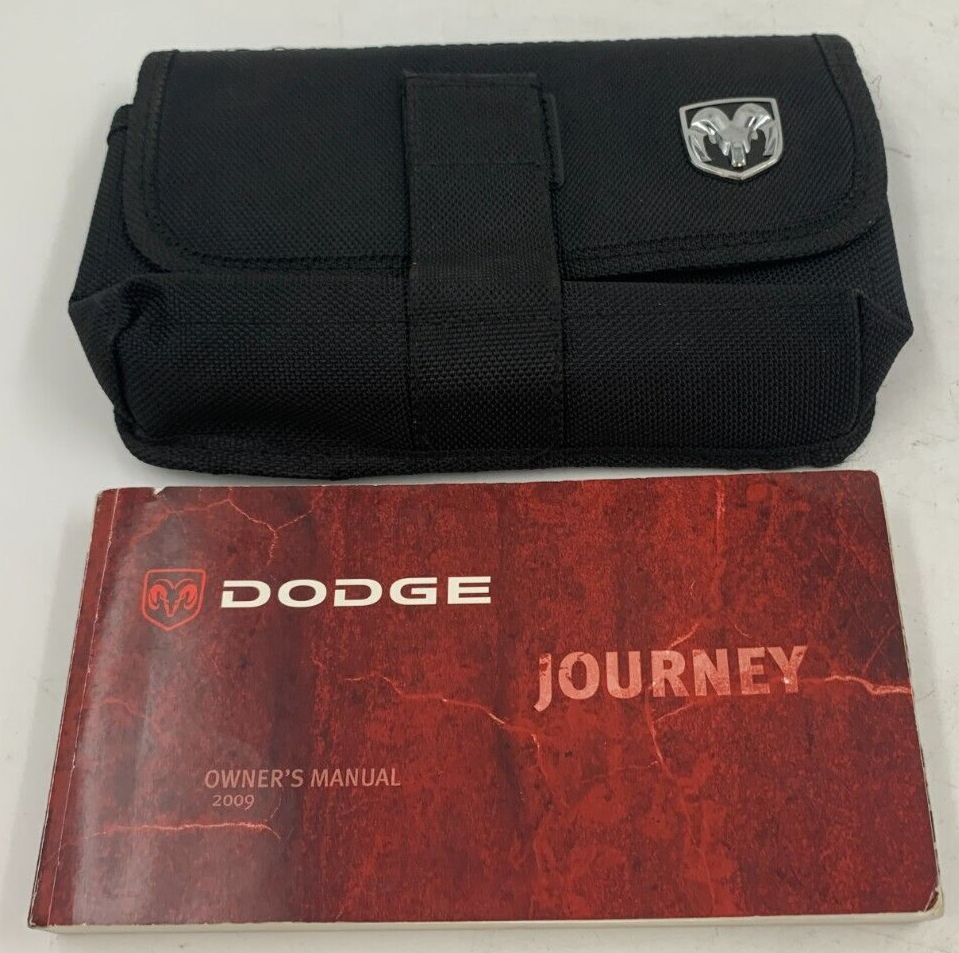 2009 Dodge Journey Owners Manual with Case OEM E02B59006