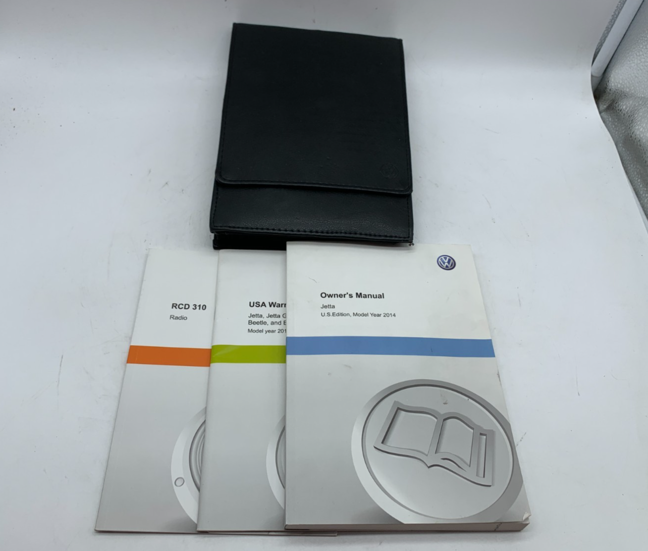 2014 Volkswagen Jetta Owners Manual Set OEM D03B39004
