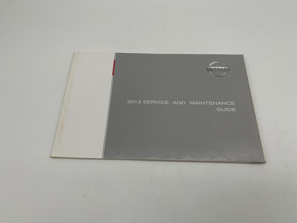 2013 Nissan Rogue Owners Manual Set with Case OEM