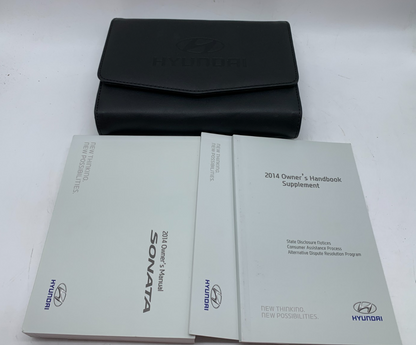 2014 Hyundai Sonata Owners Manual Includes Case OEM B03B34007