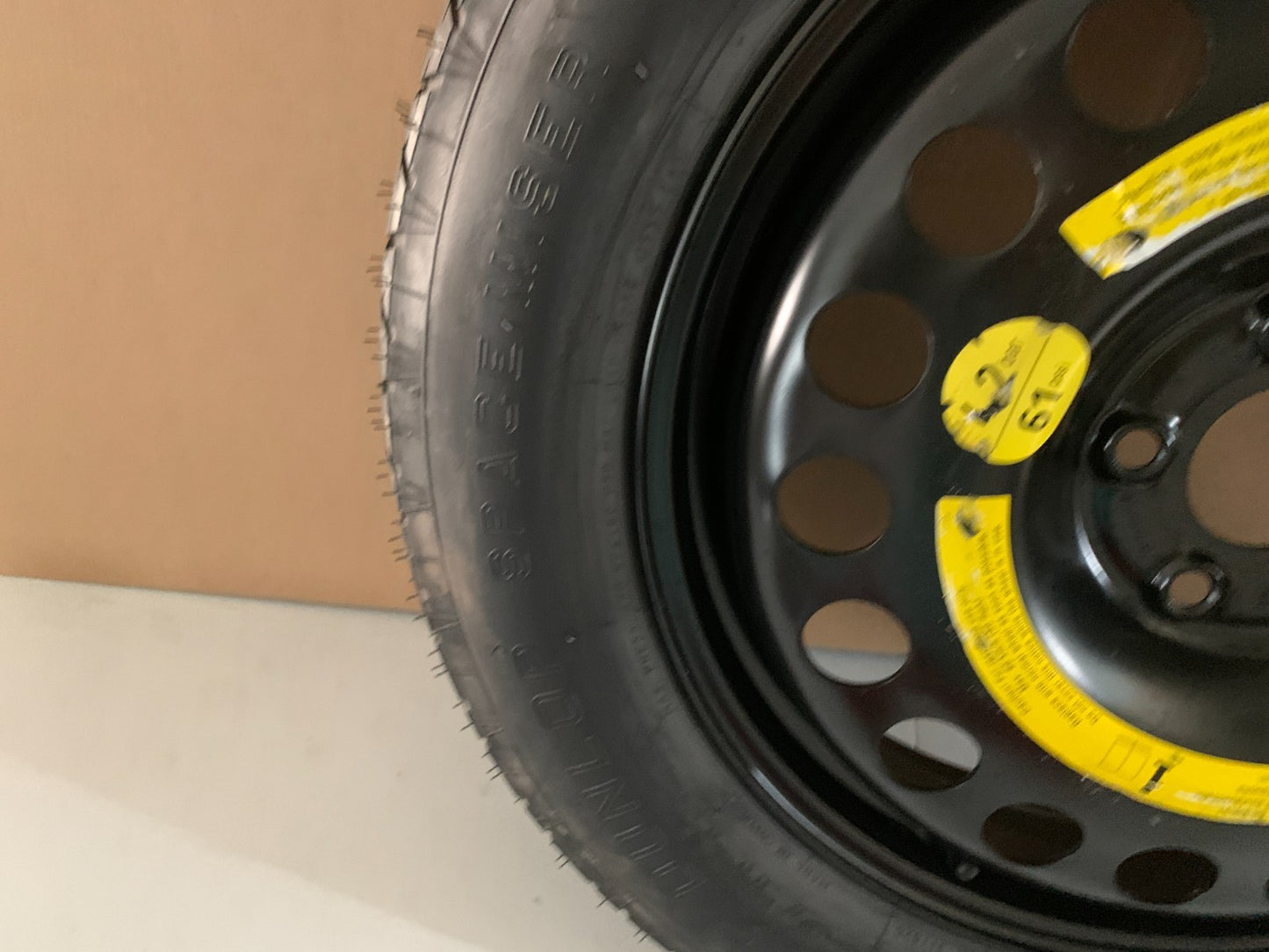 2006-2015 Mercedes M-Class 18" Spare Tire Wheel Compact Donut T155/90D18