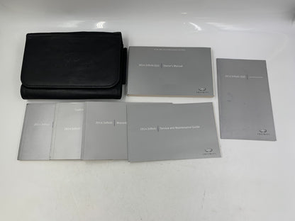 2014 Infiniti Q50 Owners Manual Set with Case OEM B03B55027