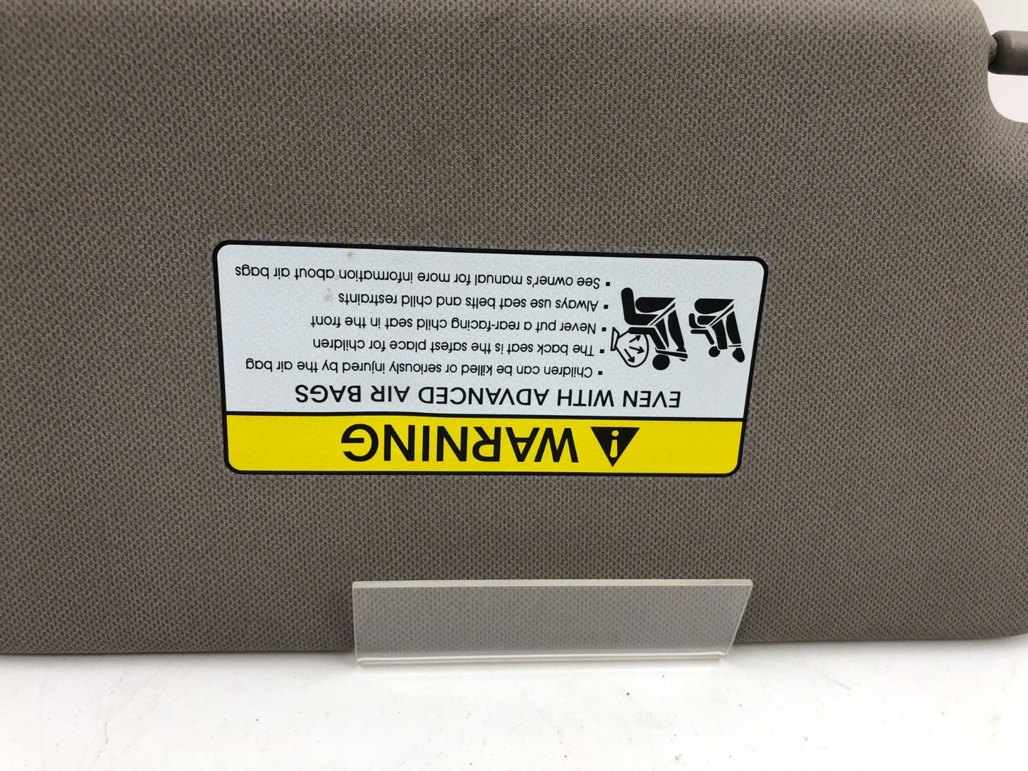 2010-2015 Hyundai Tucson Passenger Sun Visor Sunvisor Brown Gray OEM C03B36008