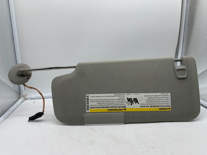 2013-2018 Buick Encore Passenger Sun Visor Gray Illuminated OEM A02B51004