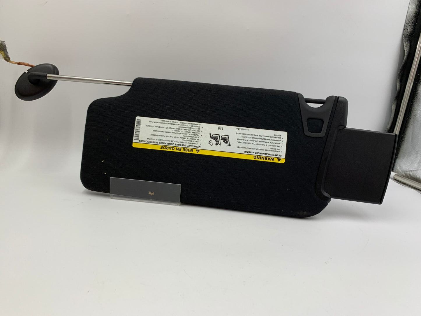 2015-2023 Dodge Charger Passenger Sun Visor Black Illuminated OEM D04B18033