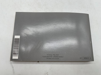 2021 Nissan Versa Owners Manual OEM A02B48069