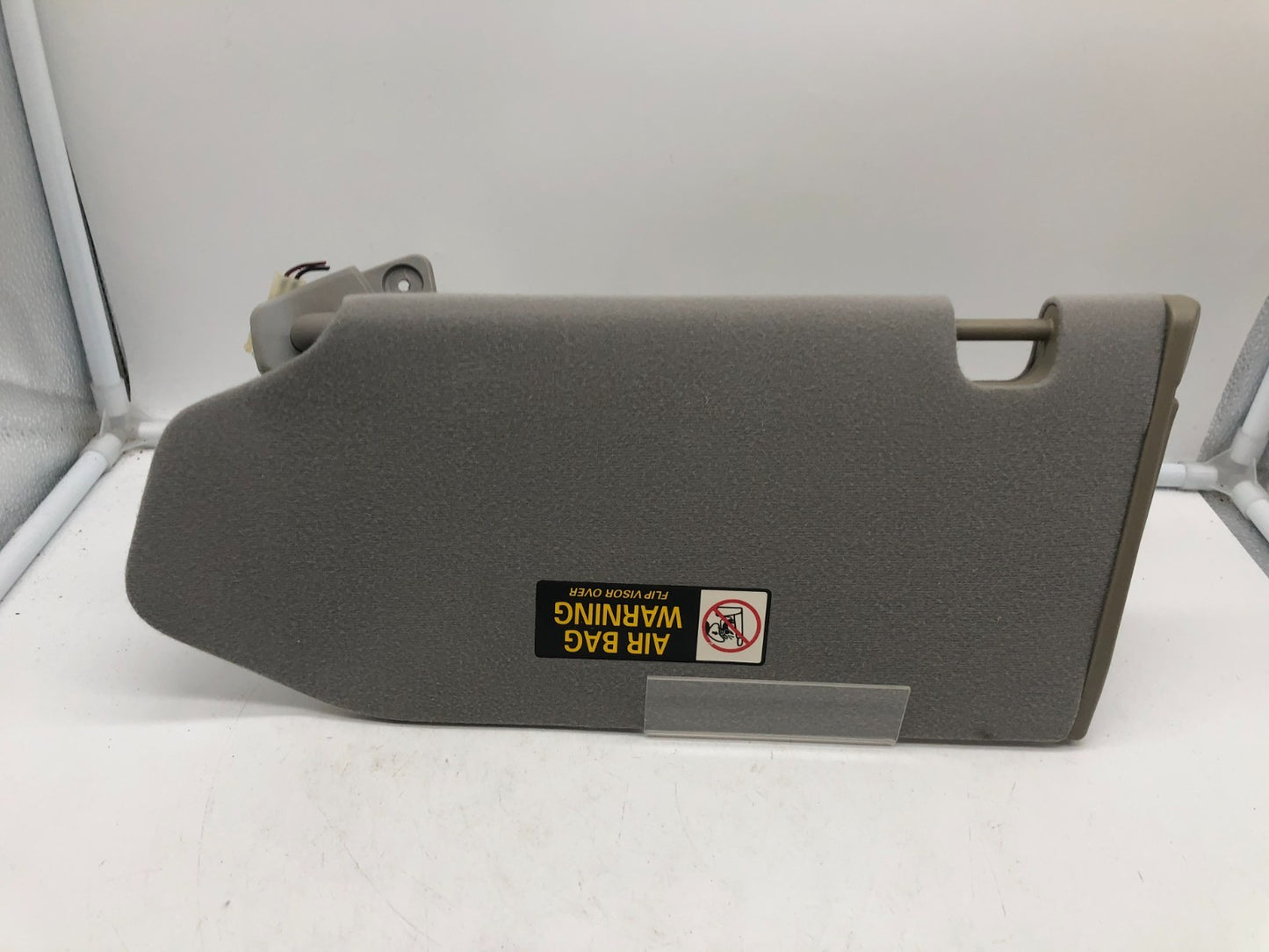 2005 Nissan Maxima Passenger Sun Visor Illuminated Gray OEM A01B21008