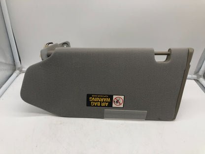 2005 Nissan Maxima Passenger Sun Visor Illuminated Gray OEM A01B21008