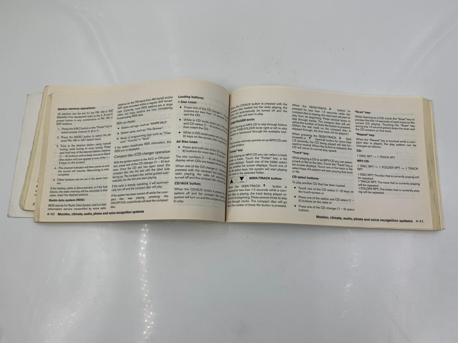 2007 Nissan Altima Sedan Owners Manual Set OEM D03B45082