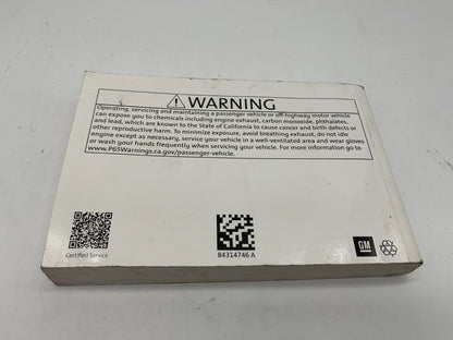 2020 GMC Terrain Terrain Denali Owners Manual OEM D01B60017