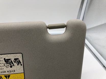 2012-2017 Kia Rio Passenger Sun Visor Beige OEM A02B12005