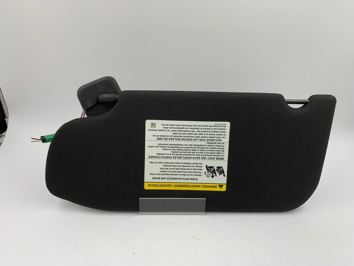 2013-2019 Ford Taurus Passenger Sun Visor Black Illuminated OEM D04B46057