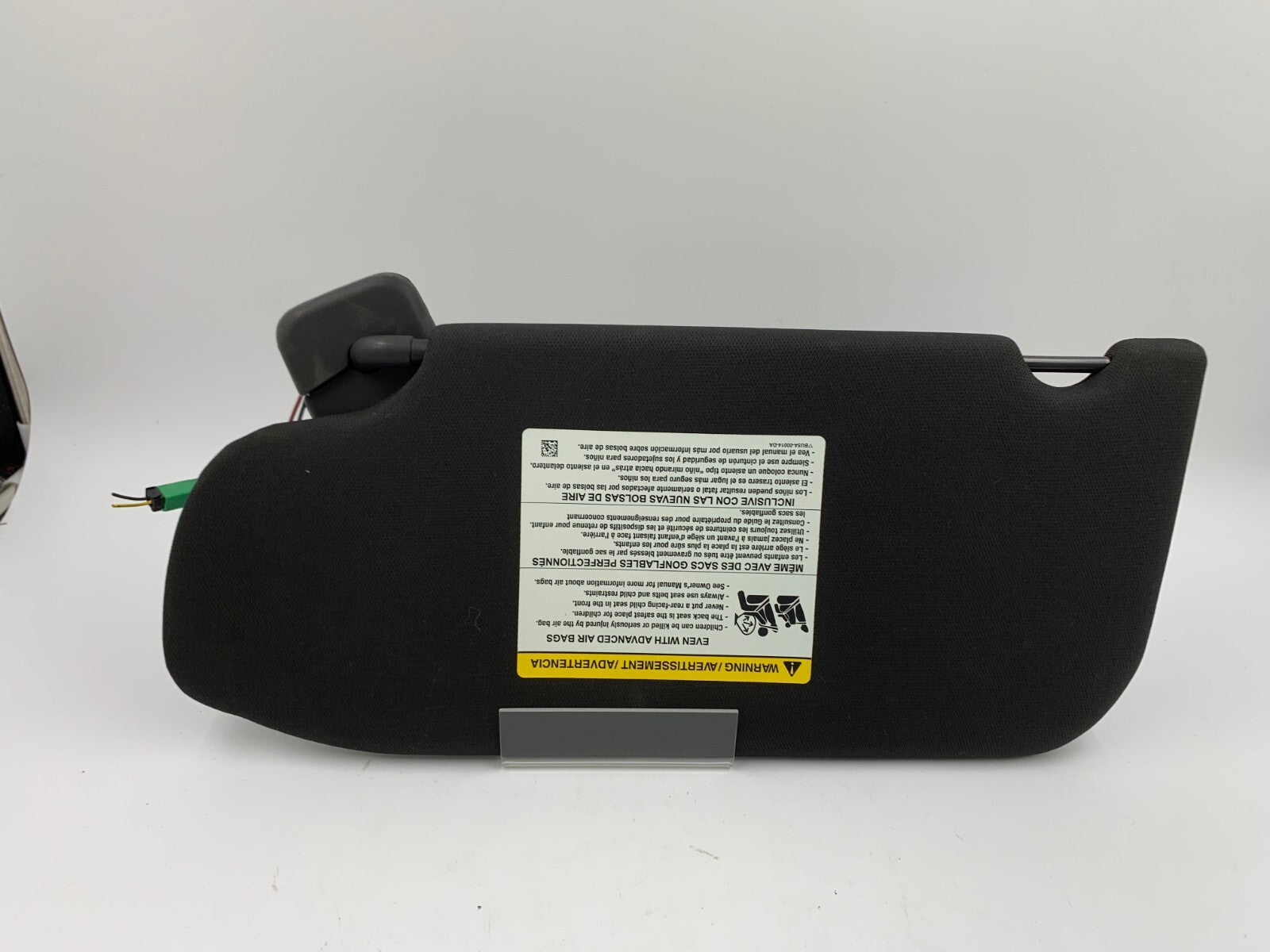 2013-2019 Ford Taurus Passenger Sun Visor Black Illuminated OEM D04B46057