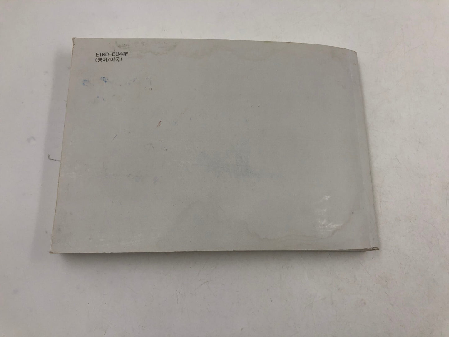 2014 Hyundai Accent Owners Manual OEM B01B09003