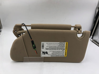 2006-2007 Cadillac DTS Passenger Sun Visor Sand OEM E01B48059