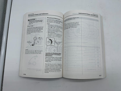 2008 Mazda CX7 CX-7 Owners Manual Set with Case OEM A02B38006