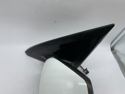 2017 Nissan Pathfinder Driver Side Power Door Mirror White OEM C02B06008