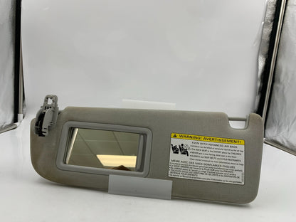 2013-2017 Audi A6 Driver Sun Visor Illuminated Gray OEM B04B34020