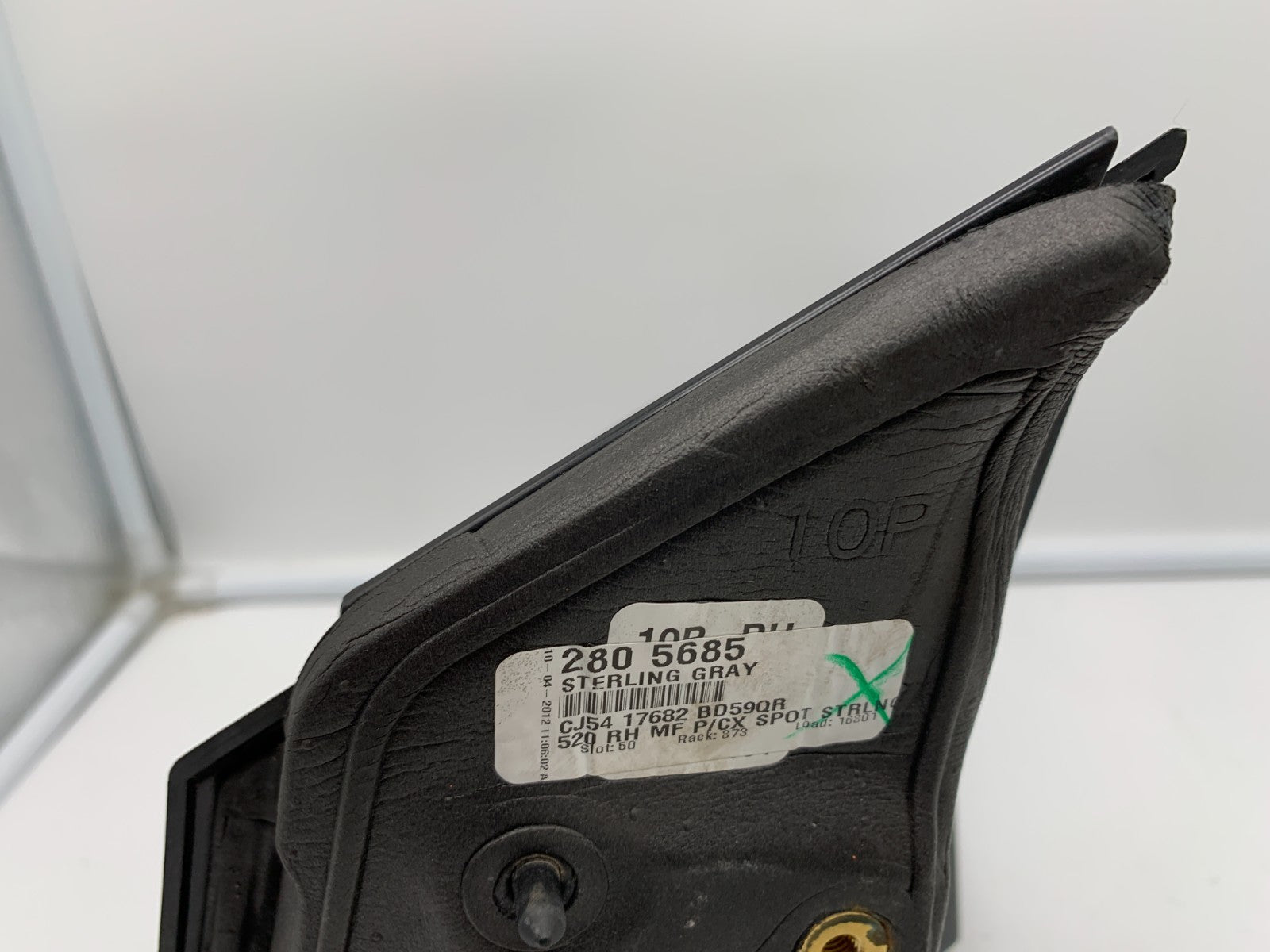 2013-2016 Ford Escape Passenger Side View Power Door Mirror Sterling Gray OEM