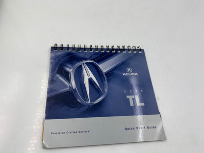 2005 Acura TL Owners Manual Set with Case OEM D01B16001