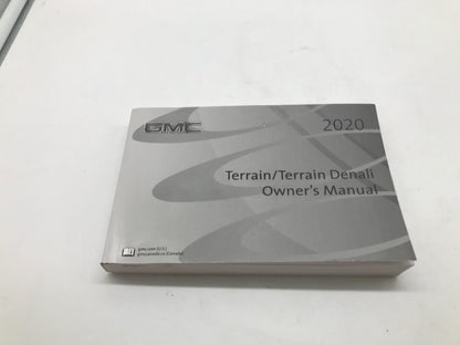 2020 GMC Terrain Terrain Denali Owners Manual OEM D01B56058