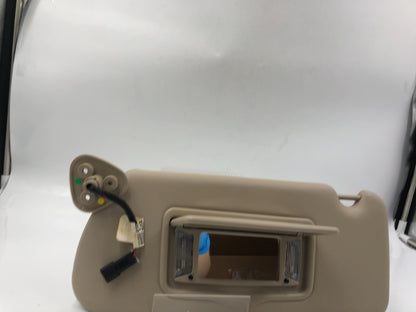 2003-2007 Cadillac CTS Driver Sun Visor Gray OEM B03B50006