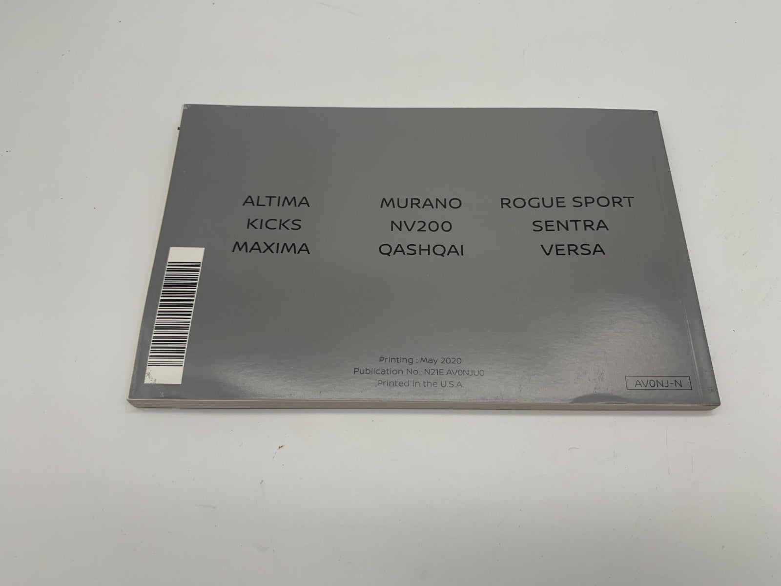 2021 Nissan Altima Owners Manual Set with Case OEM R01B05030