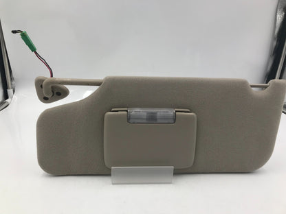 2008-2009 Mercury Sable Driver Sun Visor Sunvisor Gray Illuminated OEM D02B29042