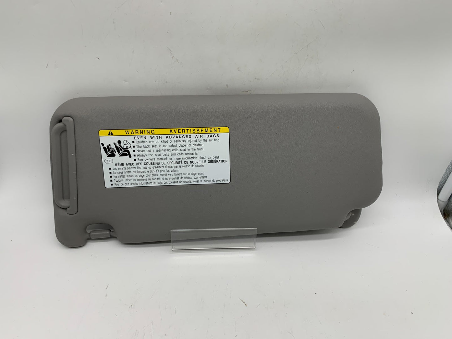 2010-2014 Toyota Rav4 Rav 4 Passenger Sunvisor Gray Illuminated OEM A04B42005