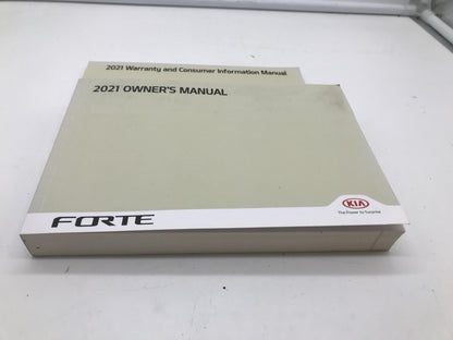 2021 Kia Forte Owners Manual Set OEM R01B27018