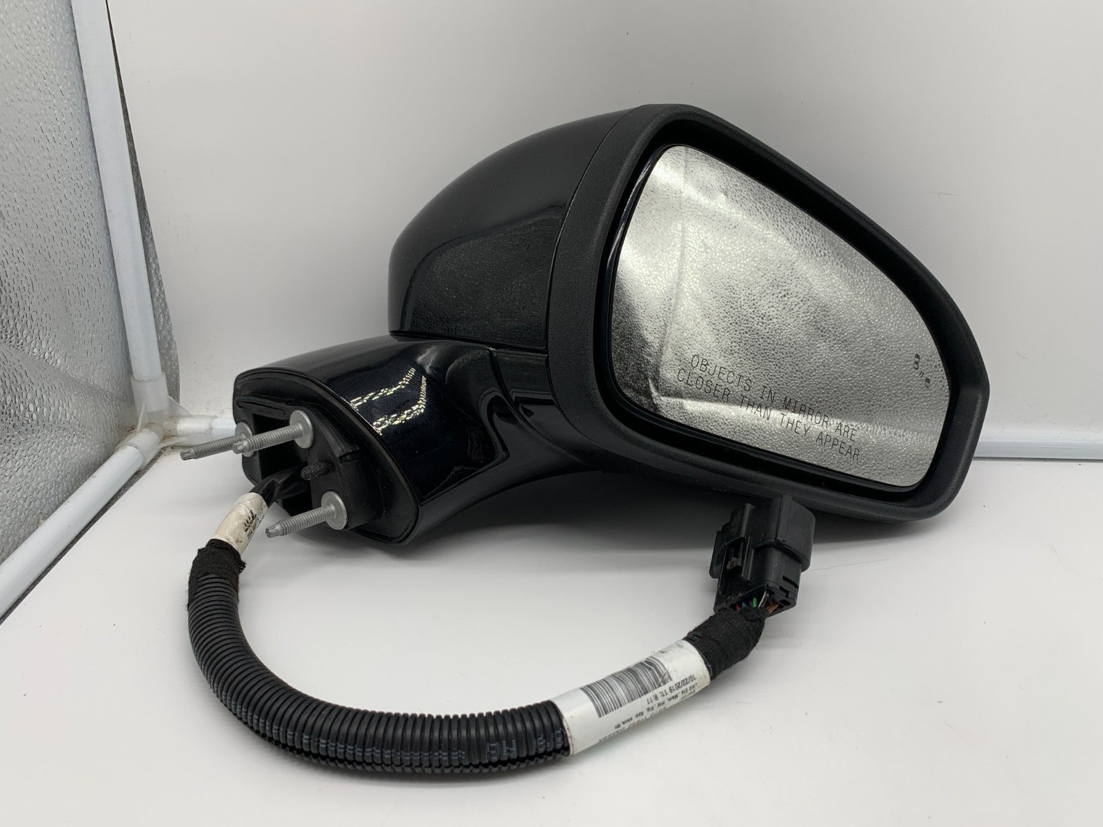2019-2020 Ford Fusion Passenger Side View Power Door Mirror Black BSA B04B21004