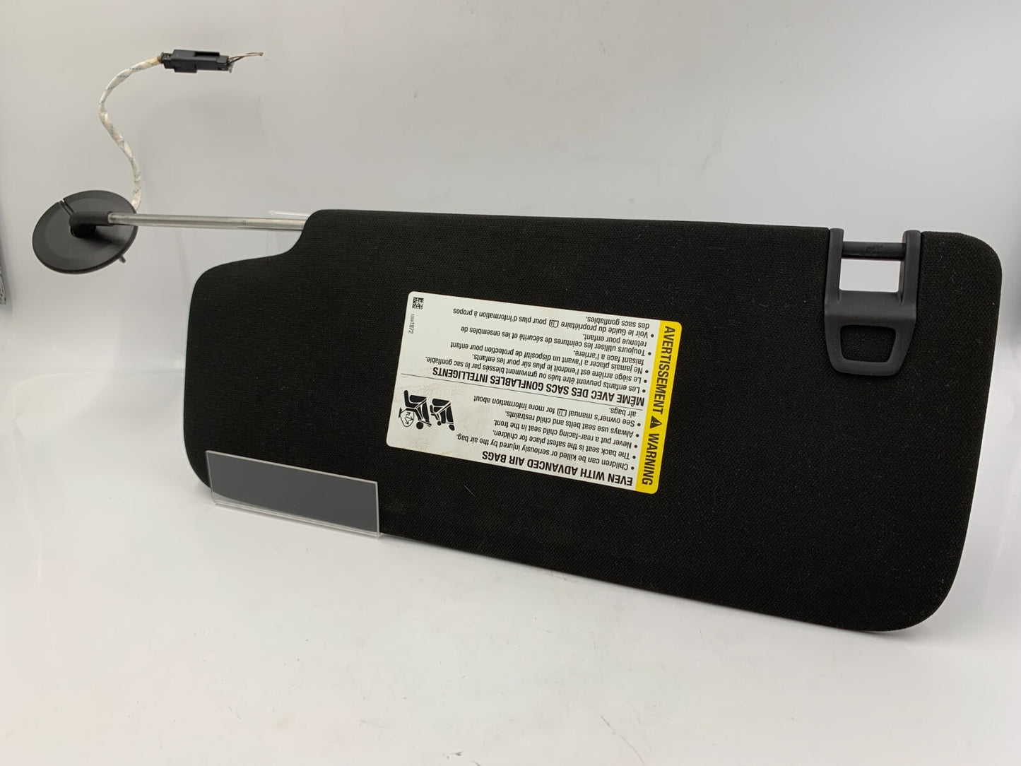 2019-2021 Cadillac XT4 Passenger Sun Visor Black OEM B03B04030