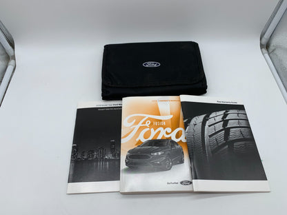 2018 Ford Fusion Owners Manual Set with Case OEM C03B08005