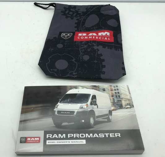 2021 Ram Promaster Owners Manual with Case OEM D03B06010