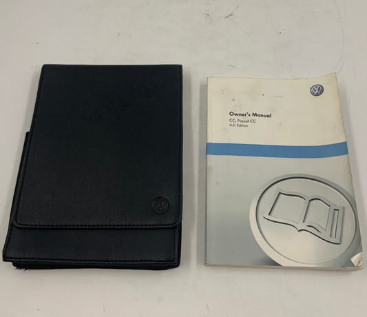 2010 Volkswagen Passat CC Owners Manual with Case OEM C02B03004