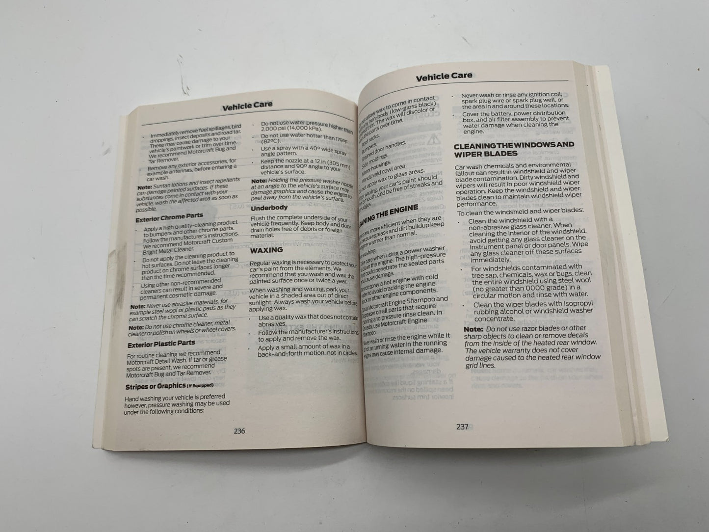 2016 Ford Escape Owners Manual Set with Case OEM B03B02010