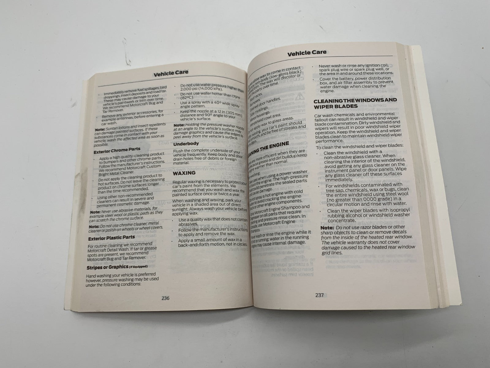 2016 Ford Escape Owners Manual Set with Case OEM B03B02010