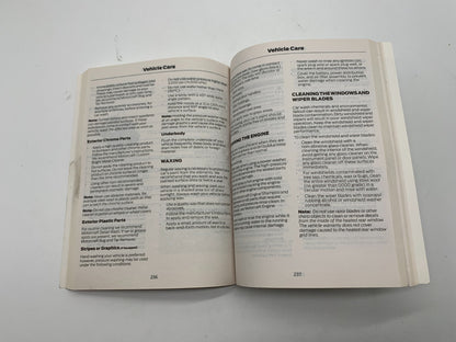 2016 Ford Escape Owners Manual Set with Case OEM B03B02010