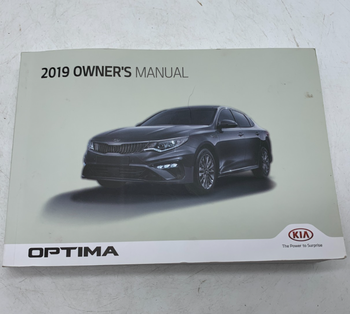 2019 Kia Optima Owners Manual OEM B01B20098