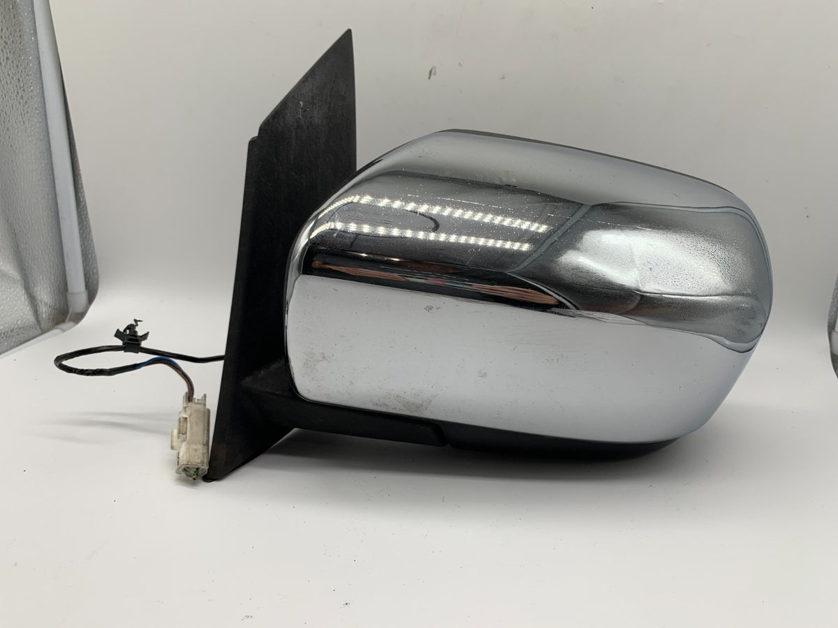 2007-2009 Mazda CX-7 Driver Side View Power Door Mirror Chrome OEM B02B10030