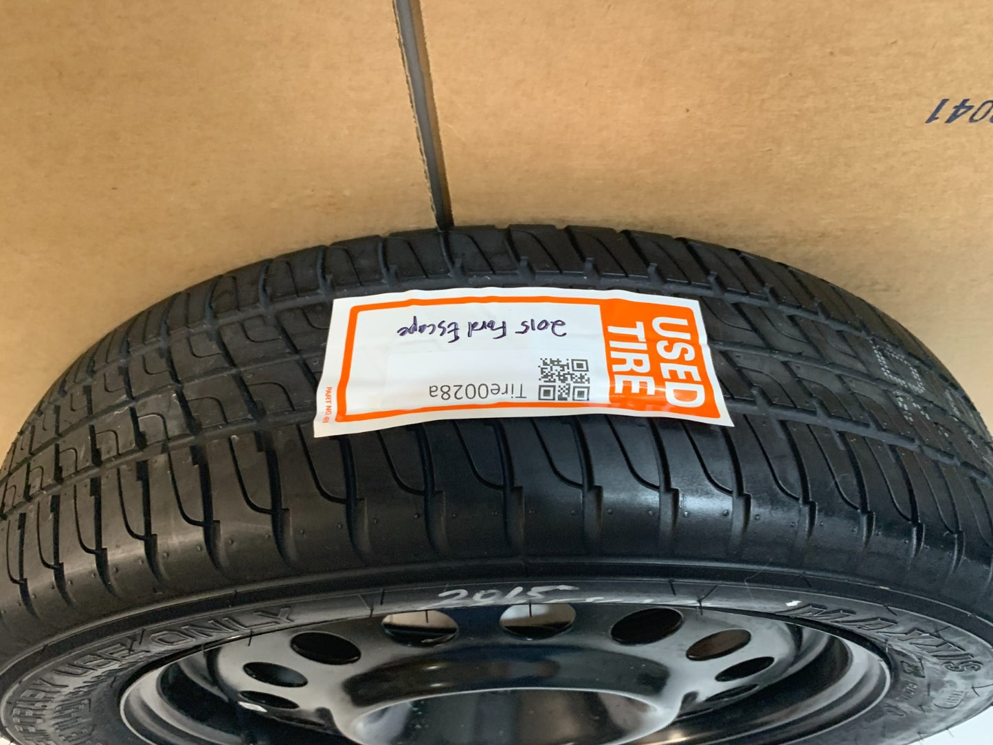 2013-2019 Ford Escape Spare Tire 17" Compact Donut with Jack Kit T165/70R17