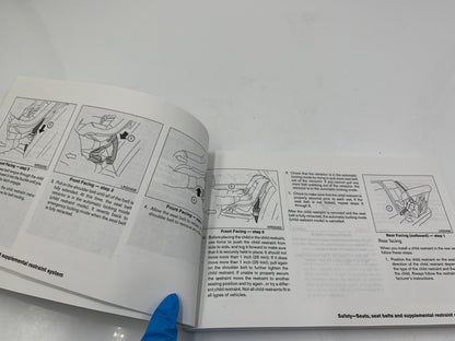 2005 Nissan Altima Owners Manual OEM B01B13037
