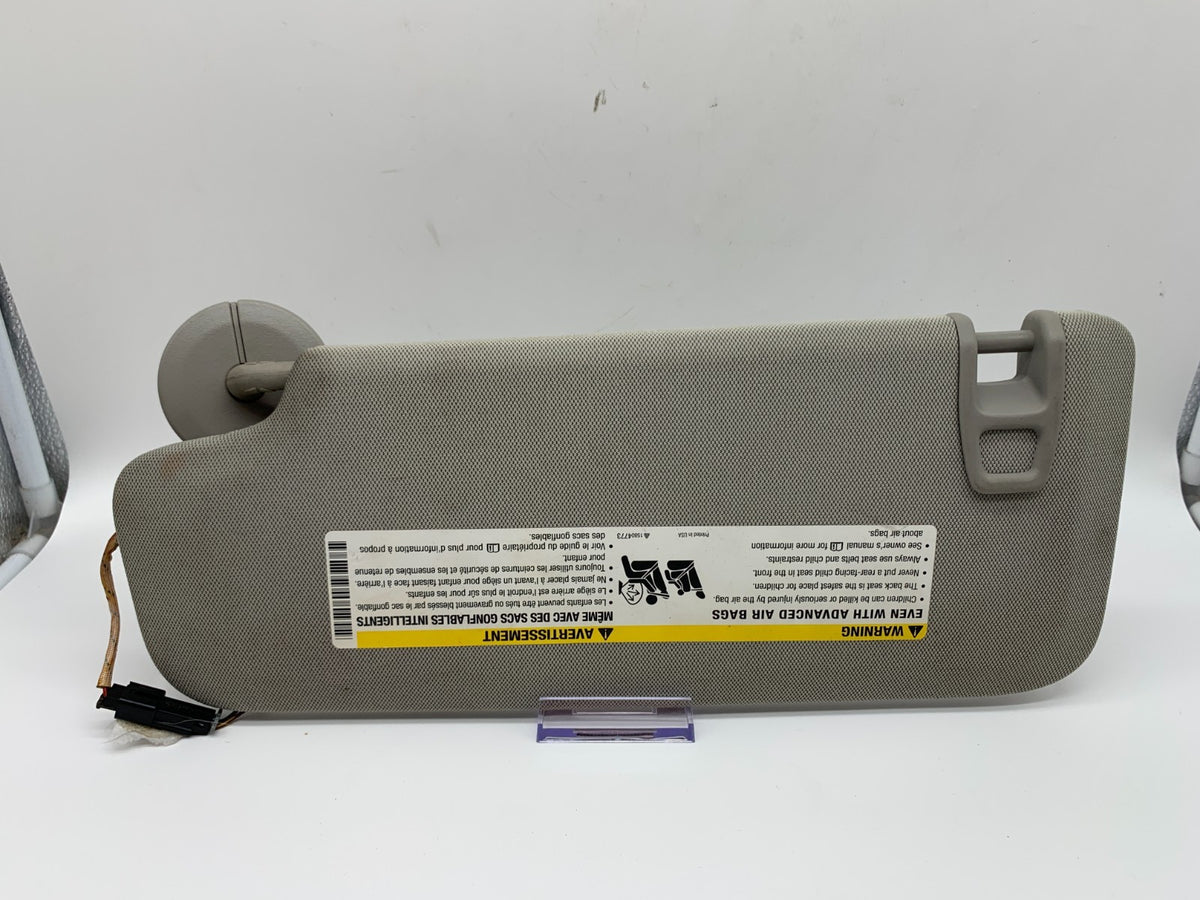 2013-2017 Cadillac XTS Passenger Sun Visor Gray OEM B03B53031