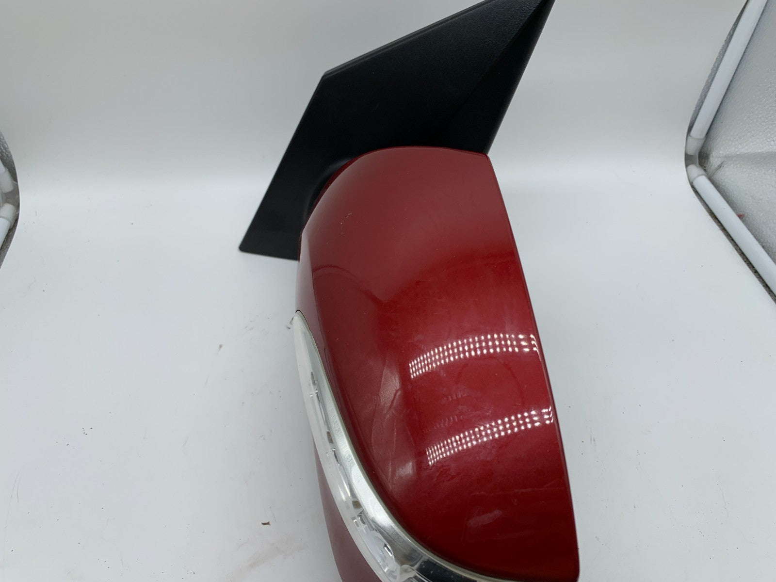 2010-2014 Hyundai Tucson Driver Side View Power Door Mirror Red OEM D02B25002