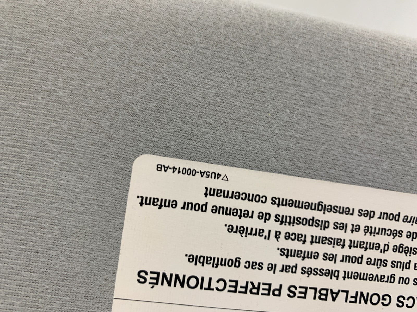 2005-2007 Ford Freestyle Passenger Sun Visor Illuminated Gray OEM C04B21001