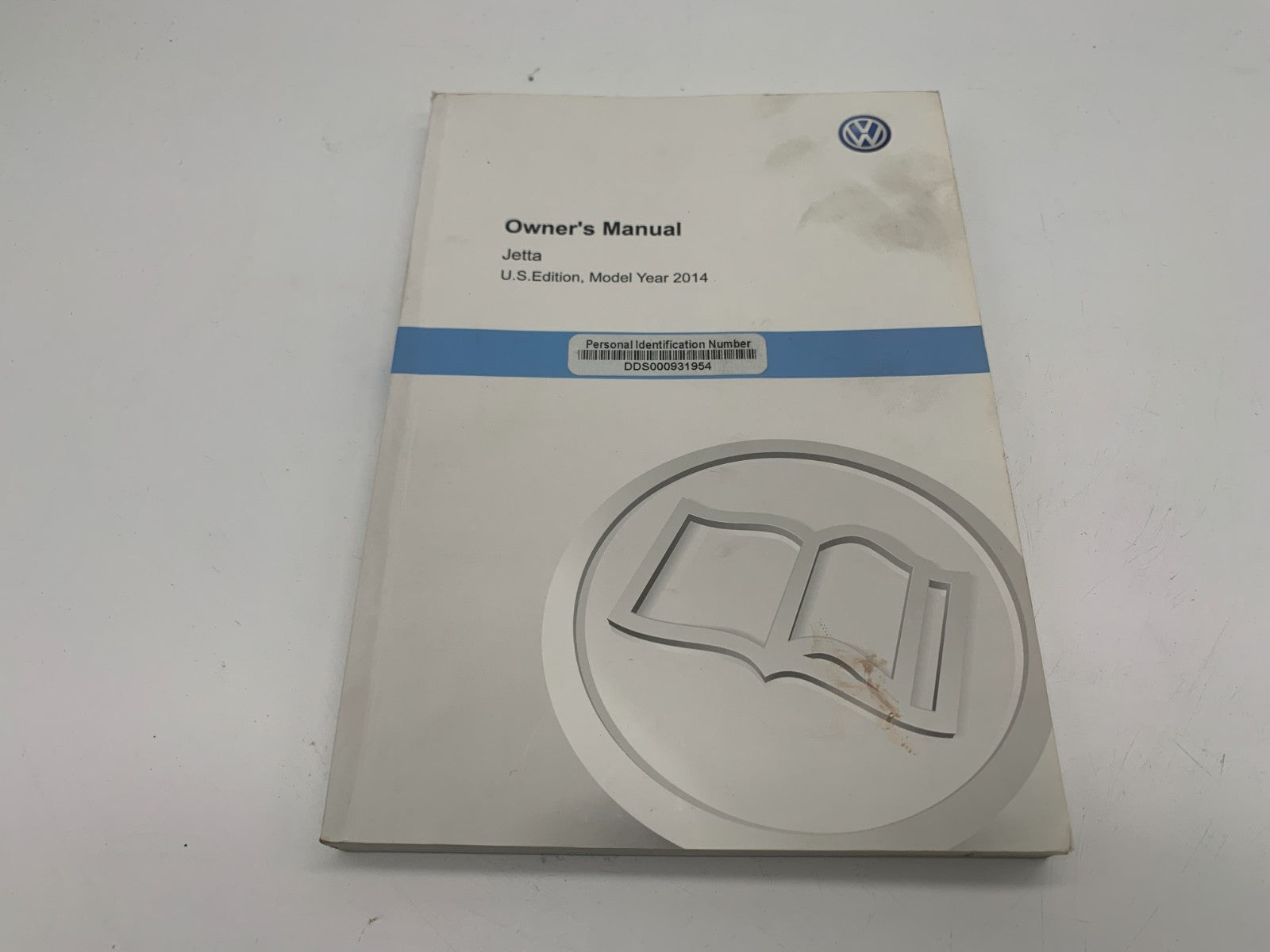 2014 Volkswagen Jetta Owners Manual Set with Case OEM A02B48075