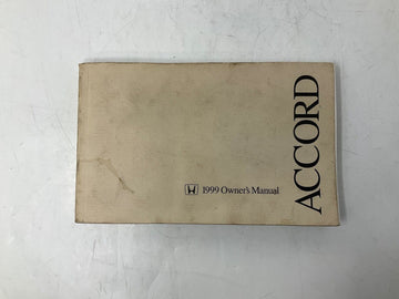 1999 Honda Accord Owners Manual Handbook OEM N02B10004