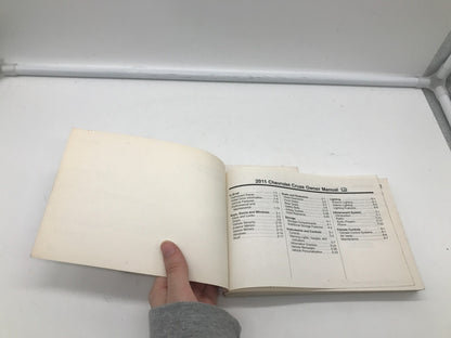 2011 Chevrolet Cruze Owners Manual Set OEM C02B45036